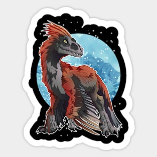 Pyroraptor Sticker